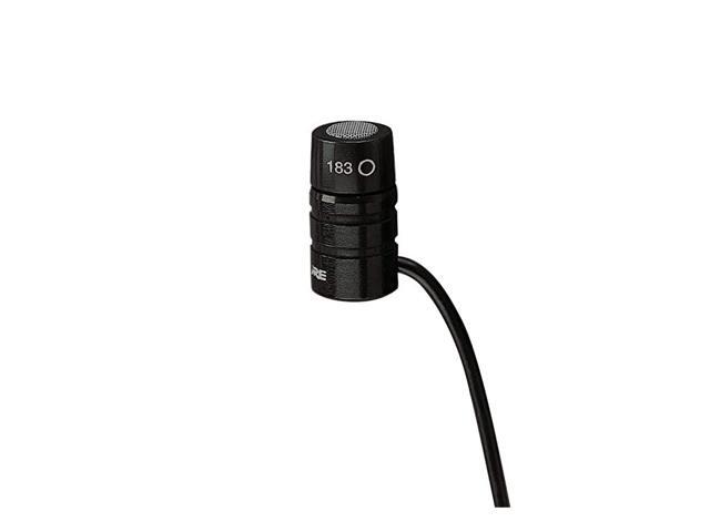 WL183 Lavalier Condenser MicrophoneBlack