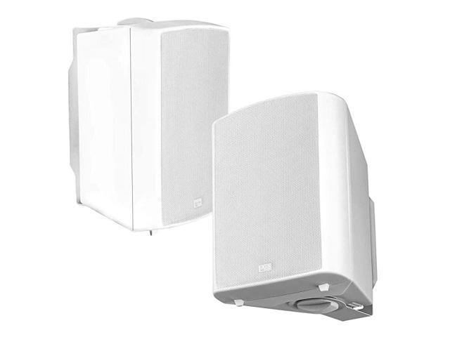 70V Commercial Patio Speaker Architectural Indoor Outdoor AP520T White Pair