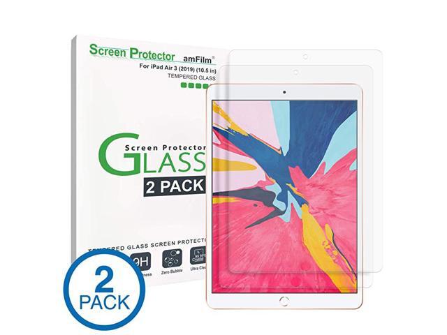 Glass Screen Protector for iPad Air 3 2 Pack 2019 105 inch iPad Pro 105 2017 2 Pack Tempered Glass Apple Pencil Compatible