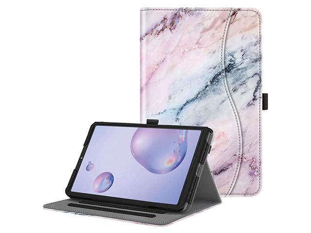 Case for Samsung Galaxy Tab A 84 2020 Model SMT307 VerizonTMobileSprintATT Corner Protection MultiAngle Viewing Smart Stand Back Cover with Pocket
