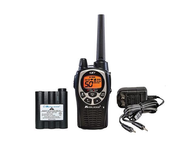50 Channel Waterproof GMRS TwoWay Radio Long Range Walkie Talkie with 142 Privacy Codes SOS Siren and NOAA Weather Alerts and Weather Scan