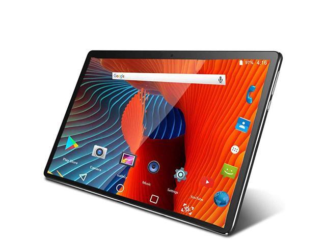 10 Inch Android 90 3G Phone s with 32GB Storage Dual Sim Card 5MP Camera WiFi Bluetooth GPS Quad Core HD Touchscreen Support 3G Phone Call Black