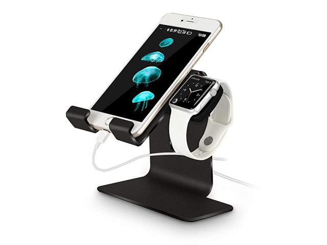 2in1 Charging Stand Compatible with Apple Watch Series 654321 and Apple Watch SE 38mm40mm42mm44mm and iPhoneiPad BlackMust Have Apple Watch