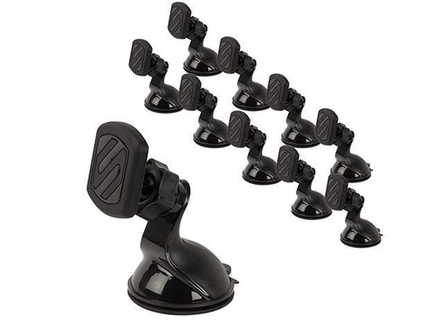 MWSM2PKUB MagicMount Universal Magnetic Suction Cup Mount Holder for Mobile Devices Black Pack of 10