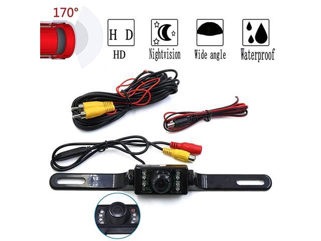 BackupCamera for CarTruckRV Rear View Reversing Camera 170 Degrees Perfect View Angle Night Vision IP67
