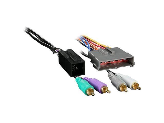705510 Factory Amplifier Integration Harness for Select 19862000 Ford Vehicles