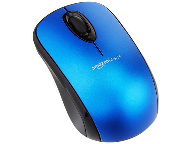 Wireless Computer Mouse with USB Nano Receiver Blue 5Pack