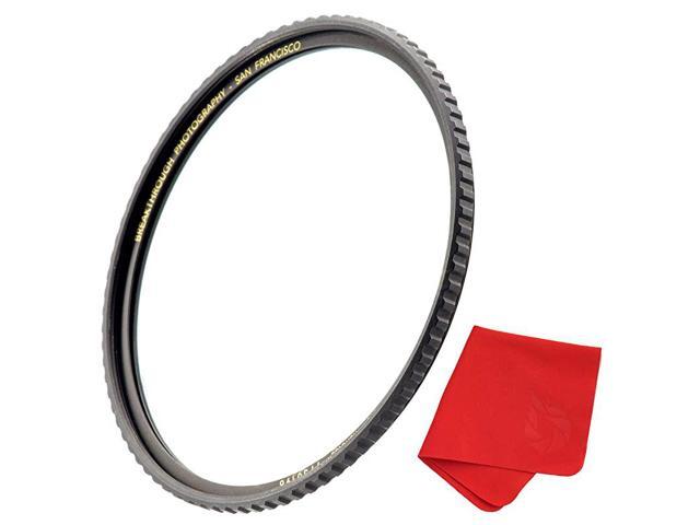 72mm X4 UV Filter for Camera Lenses UV Protection Photography Filter with Lens Cloth MRC16 Schott B270 Nano Coatings UltraSlim WeatherSealed by