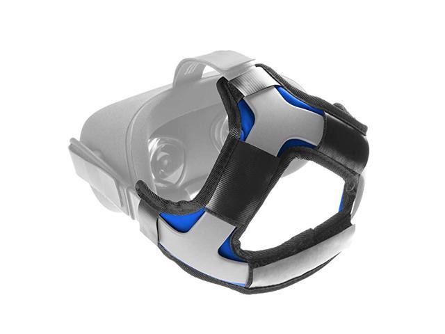 Head Cushion Compatible for Oculus Quest VR Headset Only Fits for Quest 1st Gen Comfortable Protective Strap Headband Blue