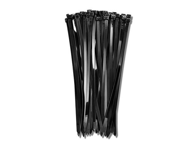 12 Black 120lb 100 Pack Heavy Duty Zip Ties Choose SizeColor By