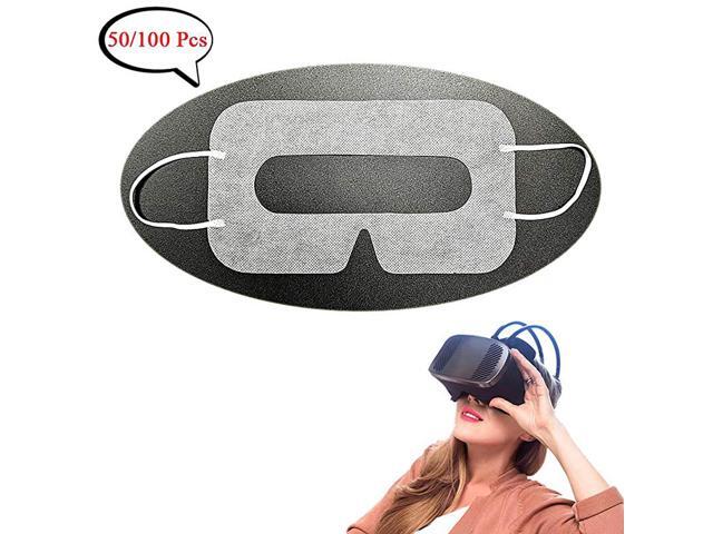 Universal Disposable VR Mask 100 PCS VR Eye Cover Mask for VR VR Sanitary Mask VR Eye Mask Cover Disposable VR Face Mask VR Mask Sanitary White