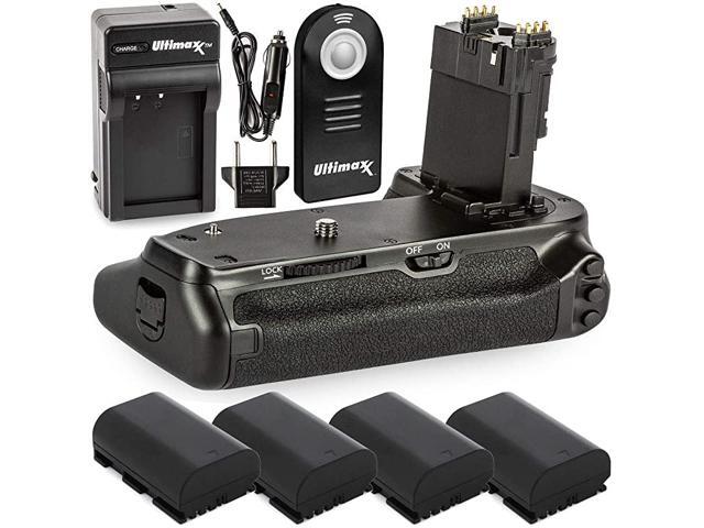 s Professional Dynamic Battery Grip Holder Replacement for BGE21 Compatible with Canon EOS 6D Mark II DSLR Camera Works with LPE6 or LPE6N