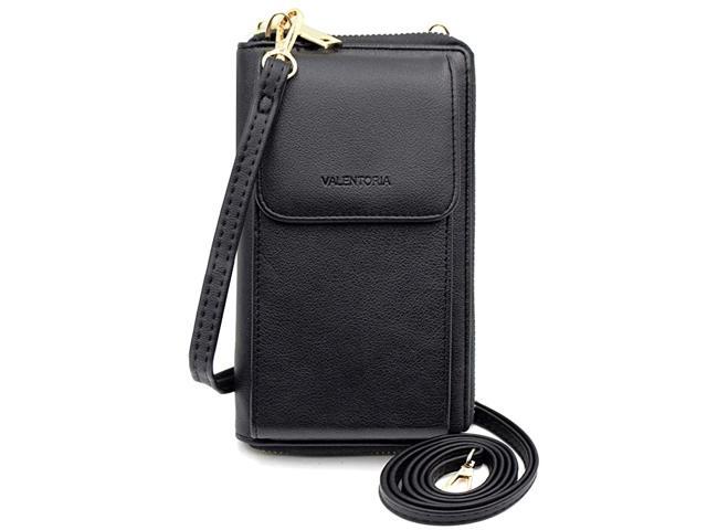 Purse Leather Cellphone Holster Wallet Case Handbag Clutch Phone Pockets Small Crossbody Shoulder Bag Pouch for iPhone 11 Pro 8 Plus Xs Max X Xr 76