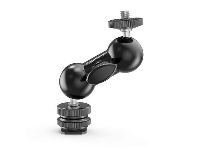 Cool Ballhead MultiFunction Double Ballhead with Shoe Mount 14 Screw for Monitors Led Light 1135
