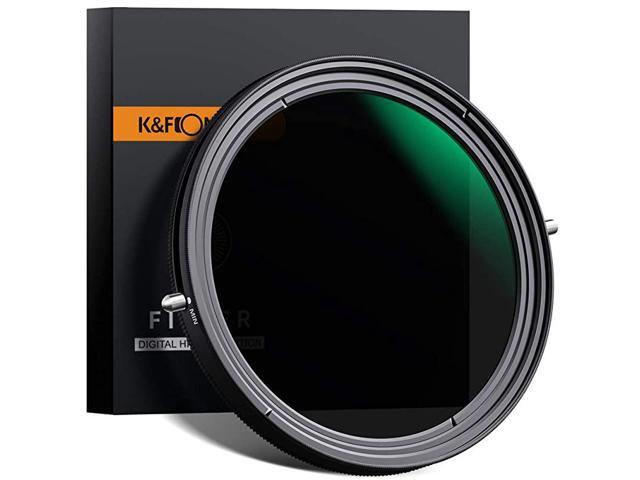 52mm Variable Fader ND2ND32 ND Filter and CPL Circular Polarizing Filter 2 in 1 for Camera Lens No X Spot Weather Sealed