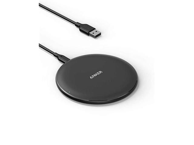 Wireless Charger PowerWave Pad QiCertified 10W Max for iPhone SE 2020 11 11 Pro 11 Pro Max AirPods Galaxy S20 S10 Note 10 9 No AC Adapter Not