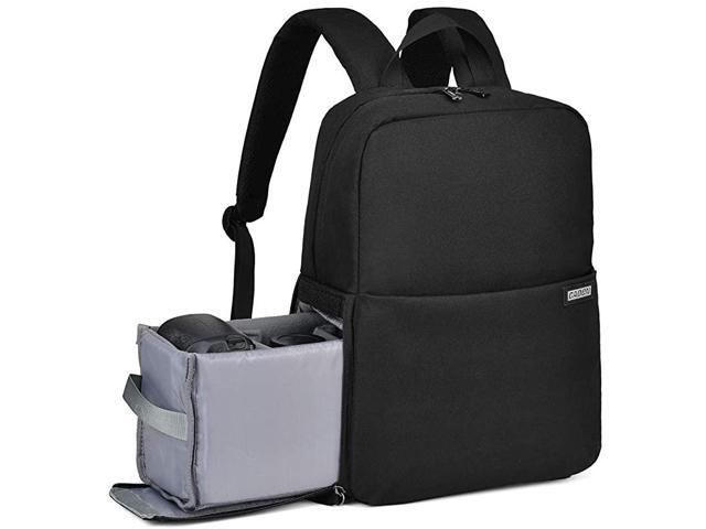Camera Bag Backpack with Laptop Compartment 14 Waterproof Camera Case for DSLR Mirrorless SLR Cameras Compatible for Sony Canon Nikon Camera and