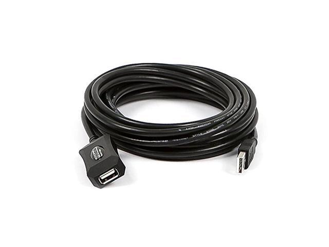 16ft 5M USB 20 A Male to A Female Active Extension Repeater Cable use with PlayStation Xbox Kinenct Oculus VR USB Flash Drive Card Reader Hard