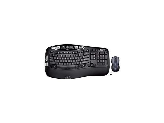MK550 Wireless Wave K350 Keyboard and MK510 Laser Mouse Combo Includes Keyboard and Mouse Long Battery Life Ergonomic Wave Design and Wireless Mouse