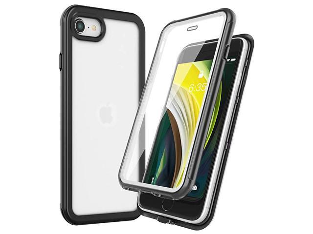 for iPhone SE 2020 CaseiPhone 8 iPhone 7 CaseMatte Clear FullBody with Builtin Screen Protector Shockproof Protective Case for iPhone SE 2020iPhone