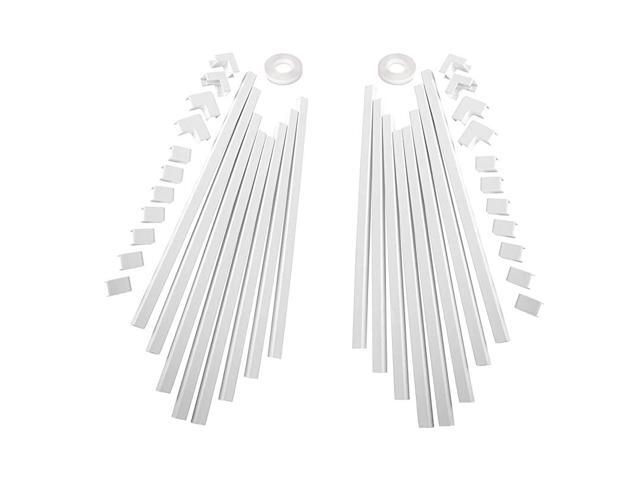 Channel Cable Concealer CMC03 Cord Cover Wall Cable Management System 250 Cable Hider Raceway Kit for a Power Cord Ethernet Cable Speaker Wire 16X