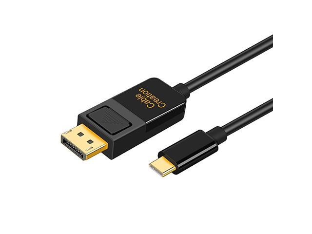 USB C to DisplayPort Cable Adapter USB Type C to DP Cable 6 FT Compatible with Oculus Rift S MacBook Pro 2020 Surface Book 2 XPS 13 Chromebook