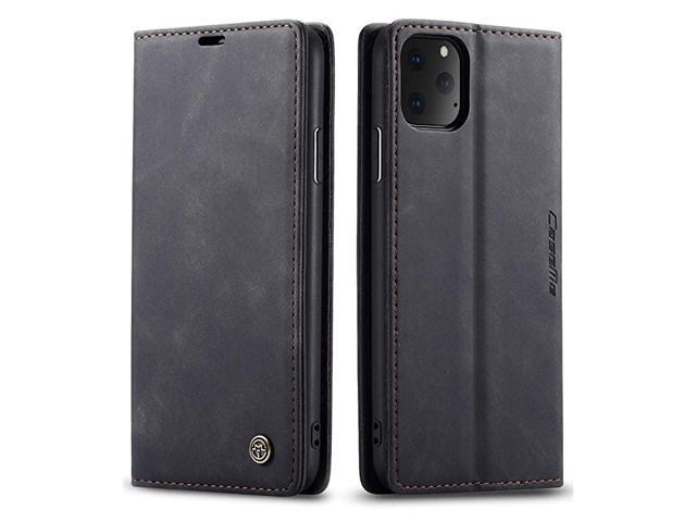 iPhone 11 Pro Wallet Case iPhone 11 Pro Leather Case Book Folding Flip Case with Kickstand Credit Card Slot Magnetic Closure Protective Cover for