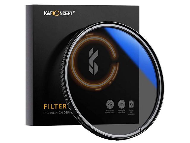 58MM Circular Polarizer Glass Filter UltraSlim Multi Coated