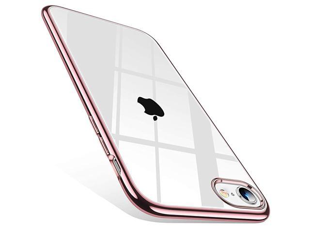 Crystal Clear Compatible with iPhone SE 2020 Case Compatible with iPhone 8 Case AntiYellowing Soft Slim Thin Shockproof Designed for iPhone 7 Case