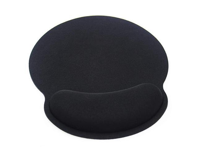 Memory Foam Mouse Pad with Wrist Support Pain Relieffor Laptop Desktop Quality Black