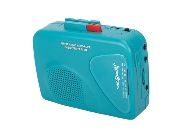 Portable Cassette Players Recorders FM AM Radio Walkman Tape Player Built In Mic External Speakers Manual Record VAS Automatic Stop System 2AA