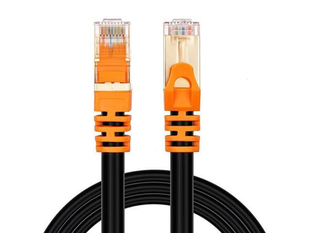 Cat 7 Outdoor Ethernet Cable 30 ft CAT 7 Heavy Duty Double Shielded Ethernet Patch Cable Waterproof Ethernet Cable for Ethernet Switch IP Camera