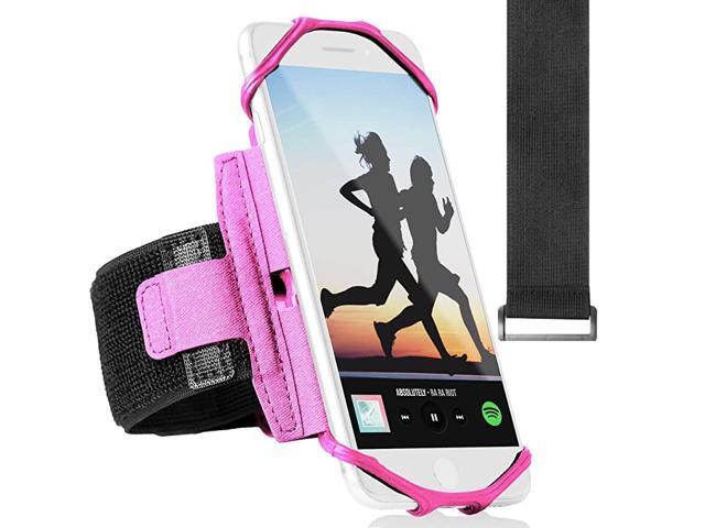 Rotatable Sports Running Armband for iPhone XR XS Max 8 8 Plus 7 6 Samsung Galaxy A8 S9 S8 S6 Edge Note LG Cell Phone Arm Holder for Men Women with