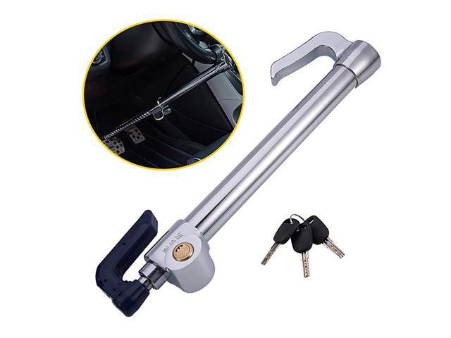 Universal Pedal Lock AntiTheft Extendable Double Hook Car Clutch Brake Lock