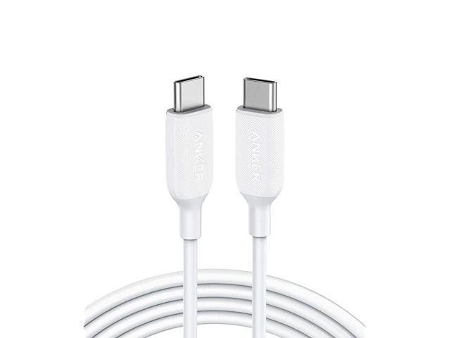 USB C to USB C Cable Powerline III USBC to USBC Fast Charging Cord 6 ft 60W Power Delivery PD Charging for Apple MacBook iPad Pro 2020 Samsung