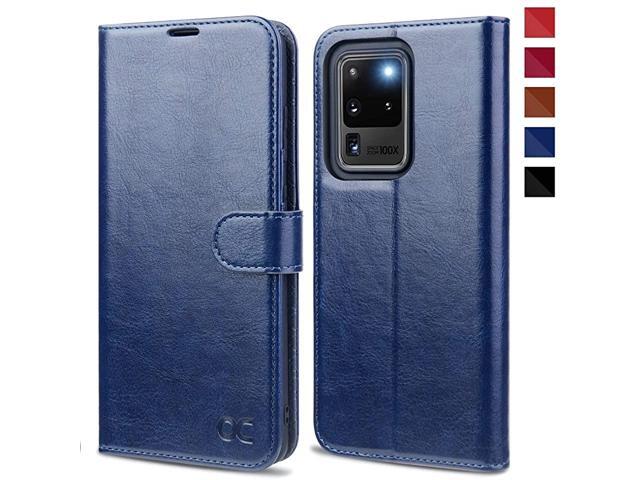 Galaxy S20 Ultra Case S20 Ultra Wallet Case with RFID Blocking Card Holders PU Leather Flip Case with Kickstand and Magnetic Closure Phone Cover