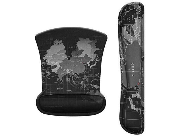 Keyboard Wrist Rest Pad and Mouse Wrist Rest Support Mouse Pad Set Galaxy Cute Memory Foam Non Slip Gel Wrist Rest Mouse Pad for