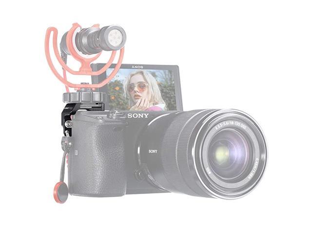 R011 A6400 Right Side Cold Shoe MicrophoneLight Mount for Sony A6400A6300A6500A6000 Camera Vlogging Accessories Extension Mounting Adapter
