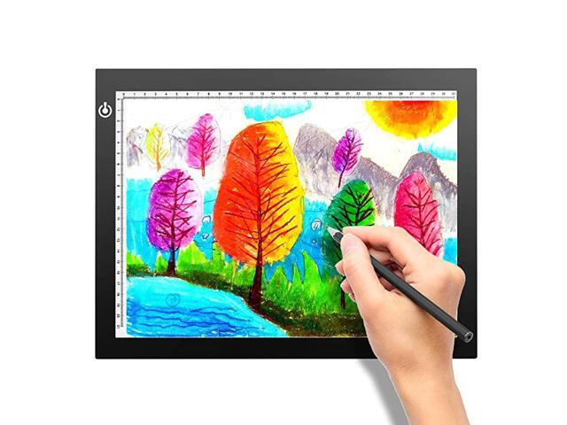 A4 Portable LED Light Box Trace Light Pad USB Power LED Artcraft Tracing Light Table for ArtistsDrawing Sketching Animation