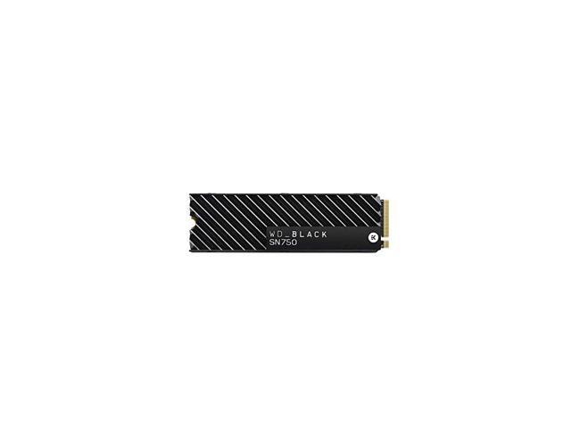 500GB SN750 NVMe Internal Gaming SSD with Heatsink Gen3 PCIe M2 2280 3D NAND WDS500G3XHC
