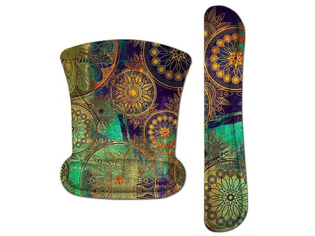 Keyboard Pad Wrist Rest Mouse Pad Gel Ergonomic Mouse Pads Wrist Support for Computer Laptop Home Office Mousepad Keyboard Wrist Support Memory