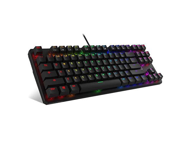 Phantom 87 Key Mechanical Keyboard RGB led Outemu RED Switch