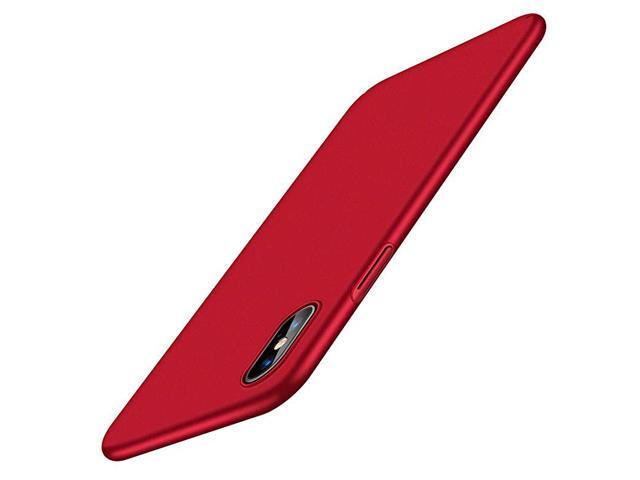 Slim Fit iPhone Xs Max Case 65 Inch Ultra Thin Silky Soft Touch Hard Plastic Matte Finish Grip Minimalism Protective Phone Case for iPhone Xs Max