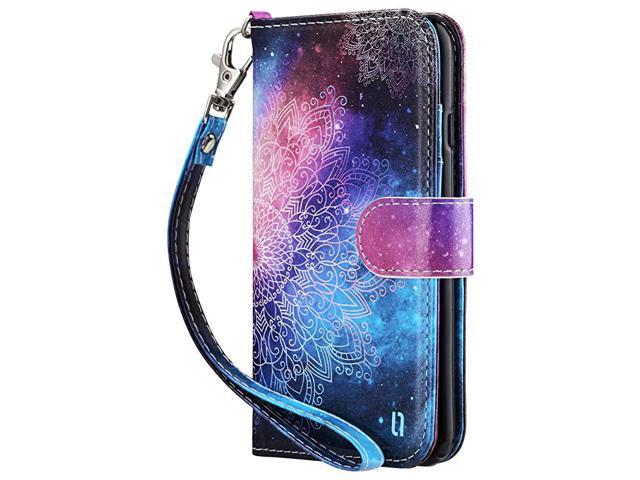 iPhone 8 Wallet iPhone SE Wallet 2020 iPhone 7 Flip Wallet Case PU Leather Wallet Kickstand Card Holder Shockproof Protective Cover for iPhone