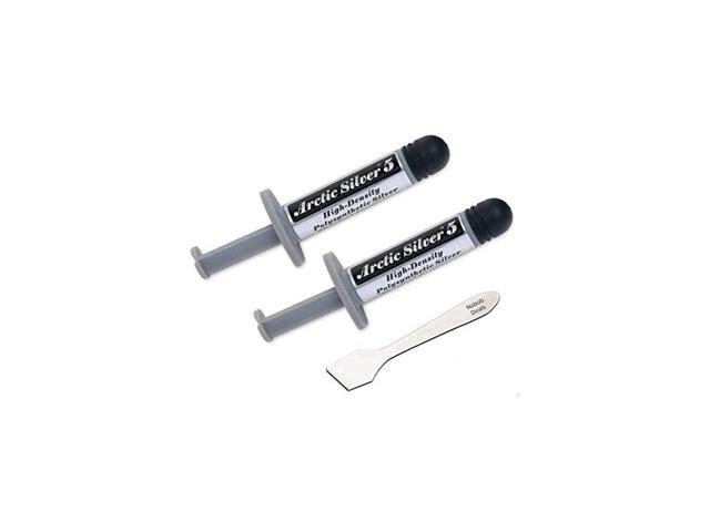 Silver 5 Thermal Cooling Compound Paste 35g HighDensity Polysynthetic Silver 2 Pack with Bonus Tool