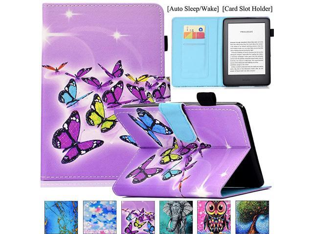 Kindle 10th Gen 2019 Case Folio Smart Cover with Auto WakeSleep Feature Premium PU Leather Cards Slots Slim Cover for AllNew Kindle 10th Generation