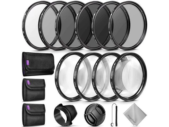 Complete Lens Filter Accessory Kit for Nikon D3300 D3200 D3100 D3000 D5300 D5200 D5100 D5000 D7000 D7100 DSLR Camera