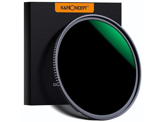 62mm ND1000 10 Stop ND Lens Filter Fixed Neutral Density Filter HD 18 Layer Super Slim MultiCoated Glass NanoX MRC Series for Camera Lens