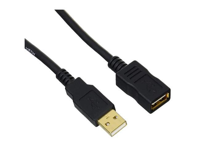 USB 20 Extension Cable AMale to AFemale Adapter Cord 65 Feet 2 Meters