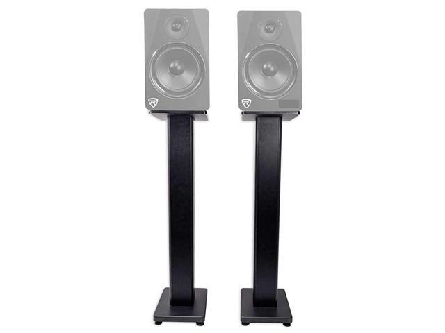 2 RHTSB 36 Inch Bookshelf Speaker Stands Surround Sound Home Theater